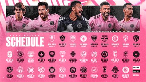 inter miami schedule 2022